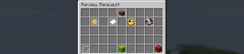 Staff Review Request Menu