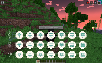 Visual Sample of Instrument Played