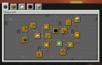 Customized Minecraft Tab
