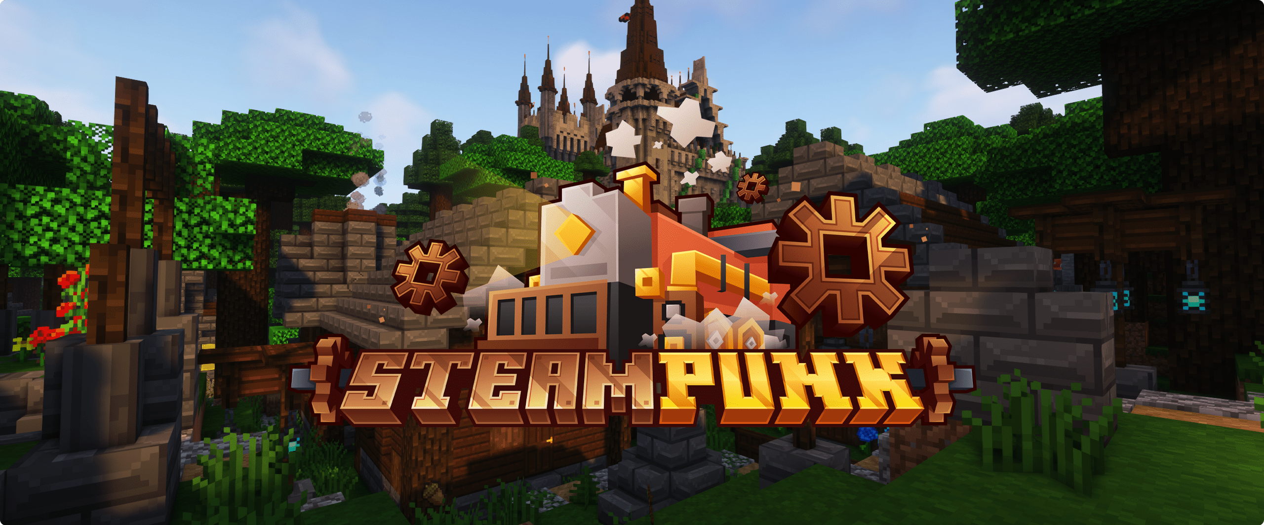 Screenshot modpacku SteamPunk (1/3)