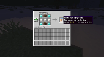 Craft Rich Soil Upgrades
