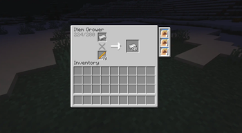 Item Grower in Action