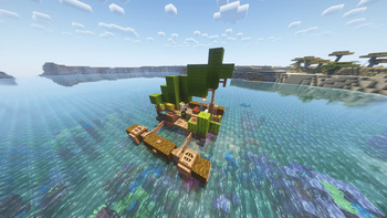 Pillager raft