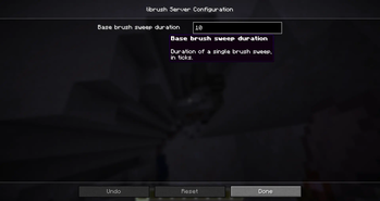 Brush speed configuration, sadly NeoForge only for now
