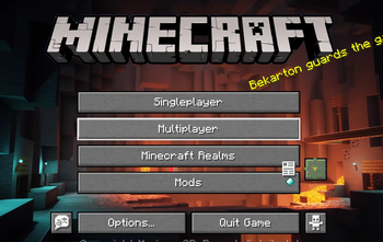 new menu