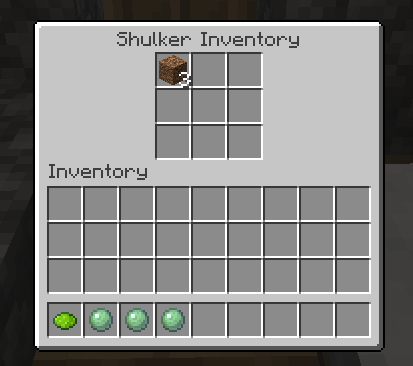 Shulker Inventory