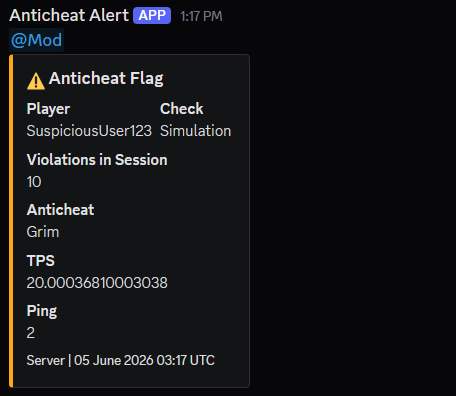 Anticheat Webhook