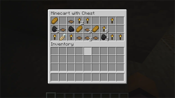 Minecart with chest