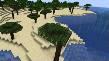 Bananas on beach
