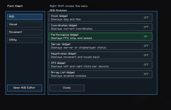 Fork Client GUI