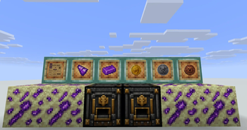 All the items and blocks so far
