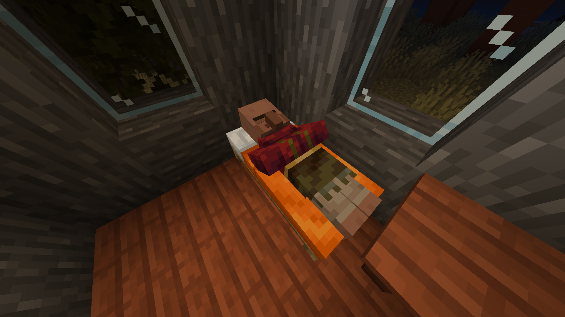 Fresh Sleeping Villagers 1.0 Fresh Sleeping Villagers