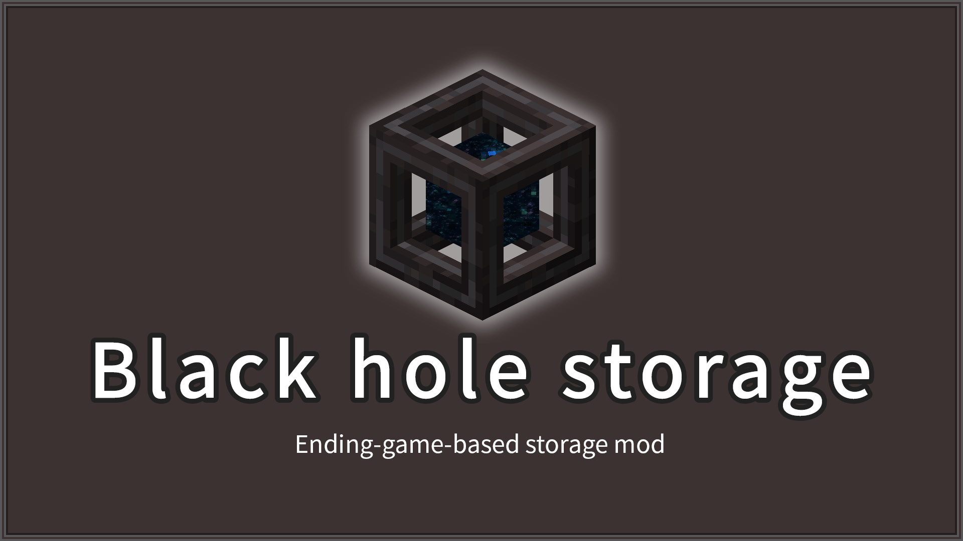 Black hole storage