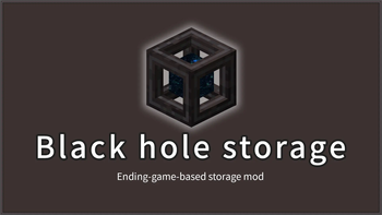 Black hole storage