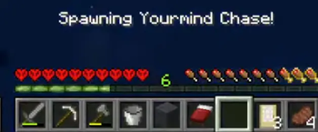 Spawn text