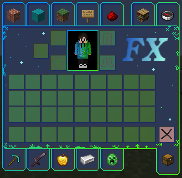 Default Green Blue Theme FX