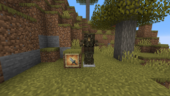 The Texture of the Diamond Armour and the Diamond Sword
