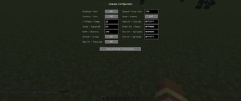 Settings in menu mods
