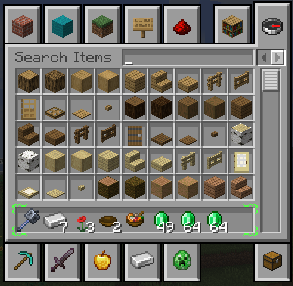Creative Search Tab