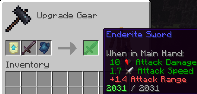 Sword Upgrade