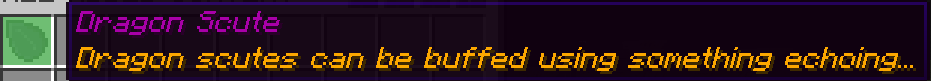 Description of Dragon Scute