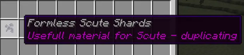 Formless Scute Shards