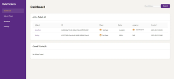 Admin Dashboard