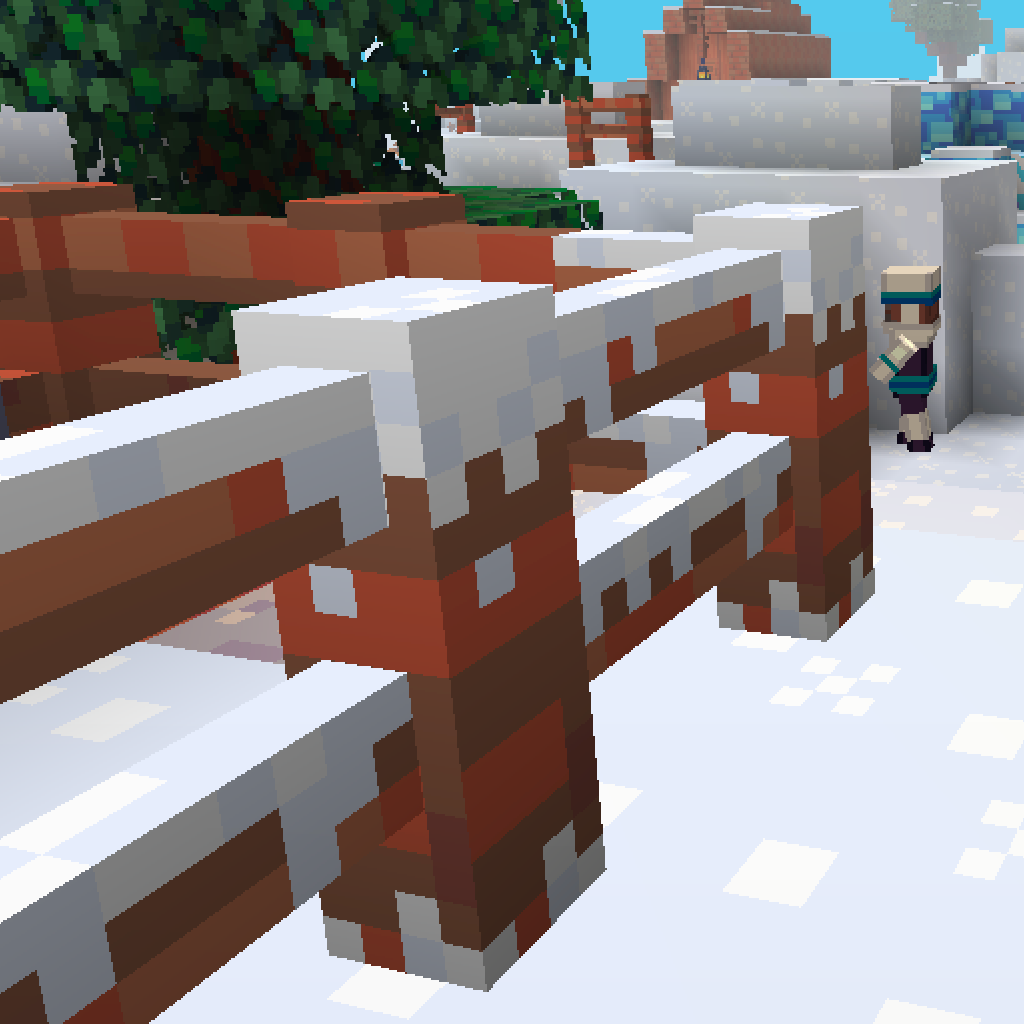 fences adapt to local terrain