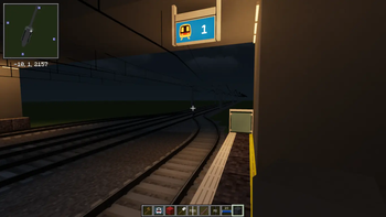 Field Hald Station Train Entrance