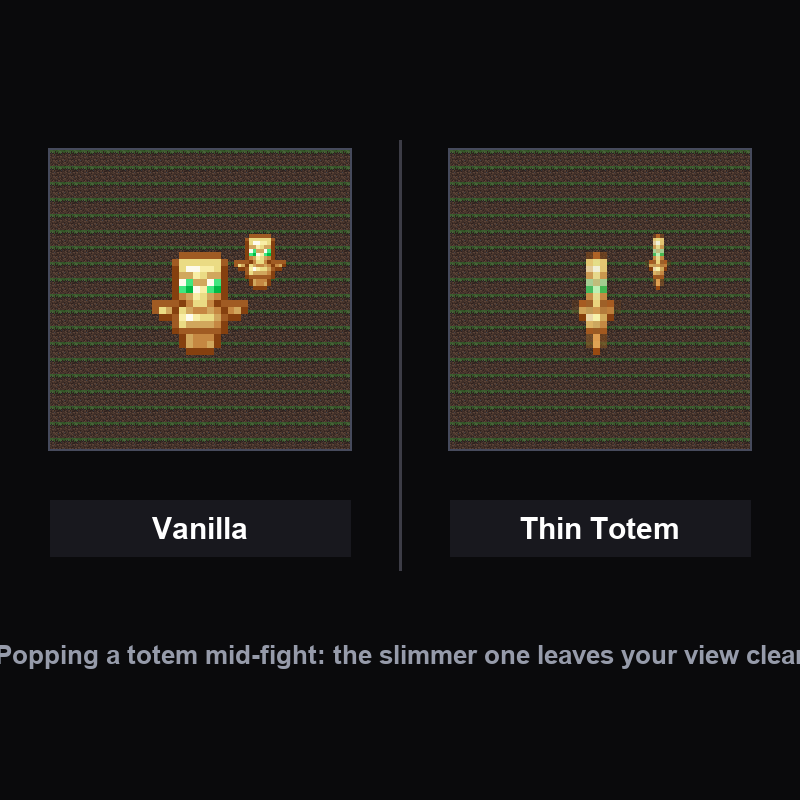 Popping a totem mid-fight