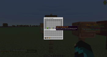 COD Option in Package Compose