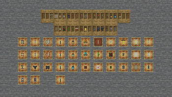 View in frames (and shelfs)