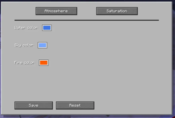Atmosphere page
