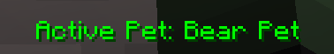 Active Pet HUD