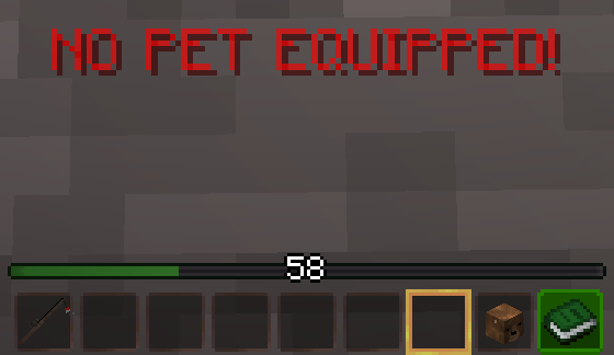 Pet Warning HUD