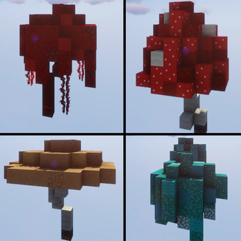 nether & mushrooms