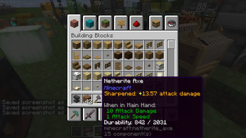 Axe Bonus