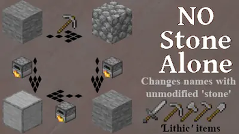 NO Stone Alone Names Title card
