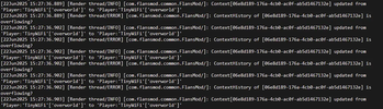 Spammed Logs before QuietLogs