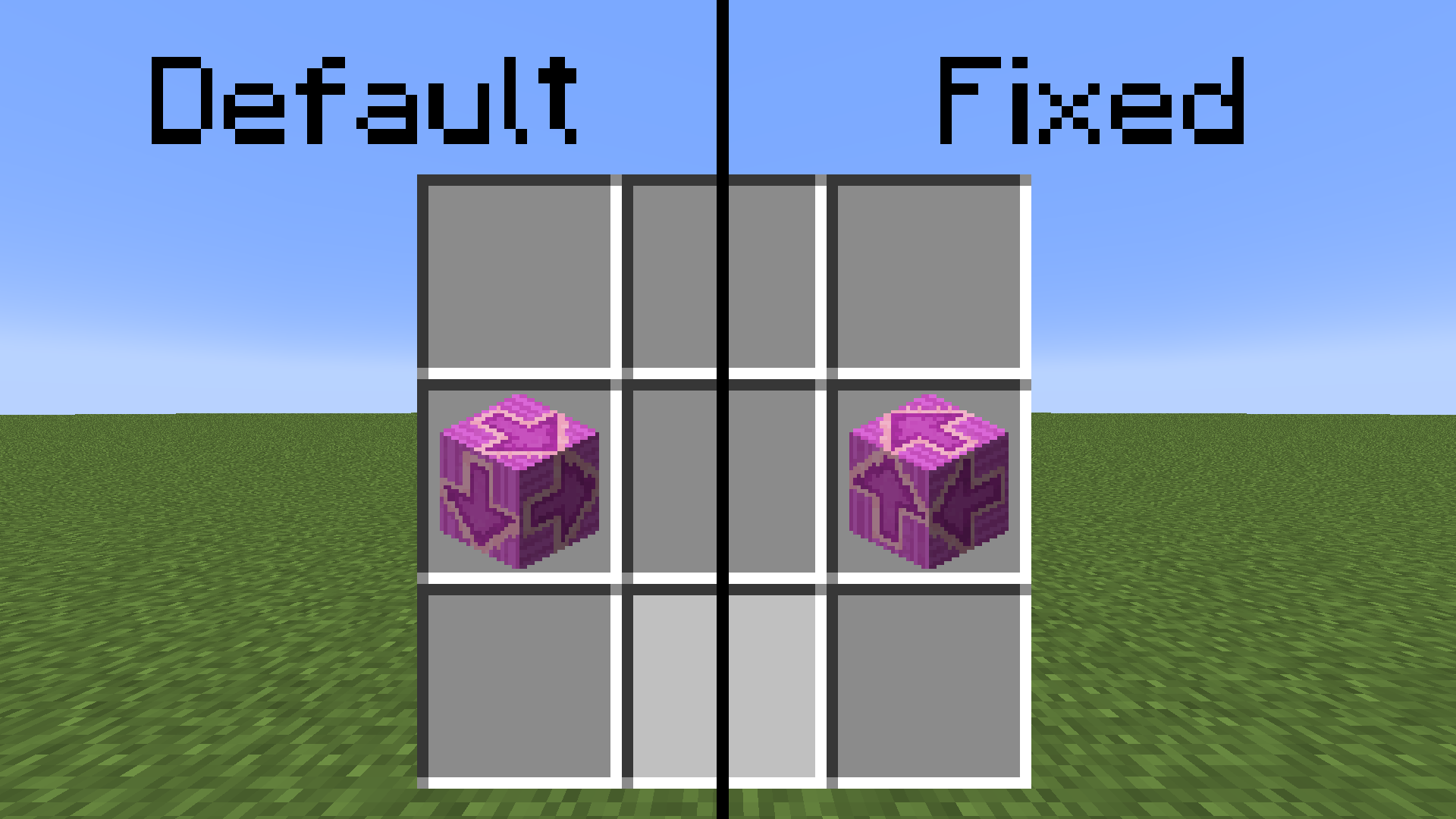 Terracotta in inventory is flipped around