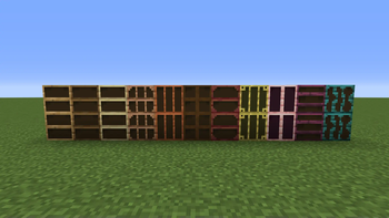 Empty Bookshelves