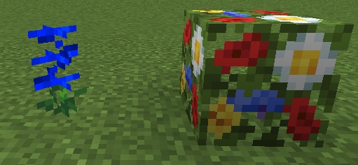 Spring Flower and Compacted Flower Block