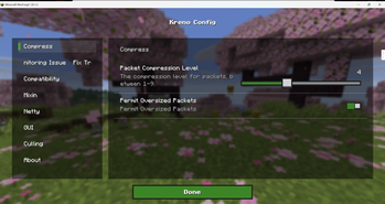 Config Screen