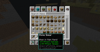 Stone Spear Stats