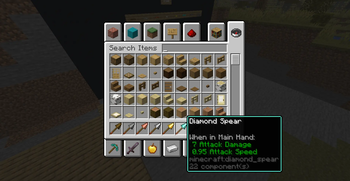 Diamond Spear Stats