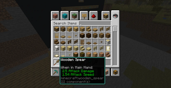 Wooden Spear Stats