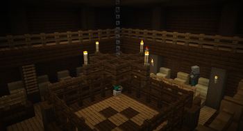 Arena in a 3x3 plot room