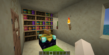 Chiseled enchanting table