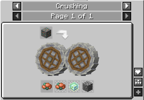 Crushing recipe (Create compatibility)