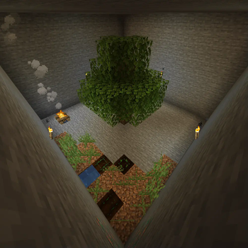 CaveStone with Crops